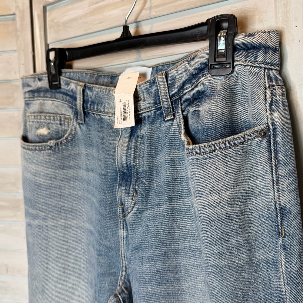 Current/Elliott Jarvis blue jeans in Hartley wash NWT size 30 distressed flare - Picture 4 of 14